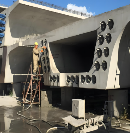 千山压浆料施工流程及注意事项